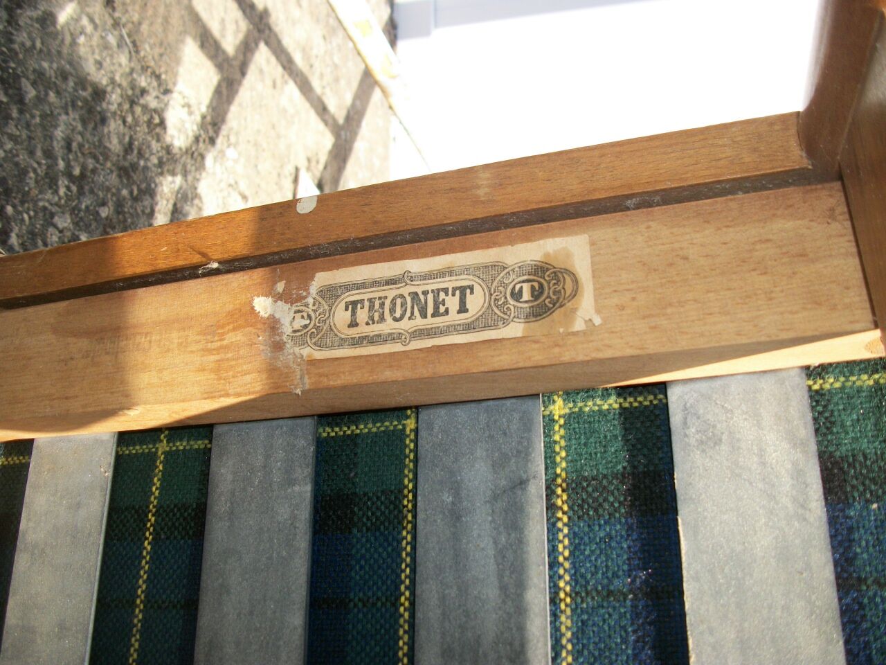 Vintage thonet armchair