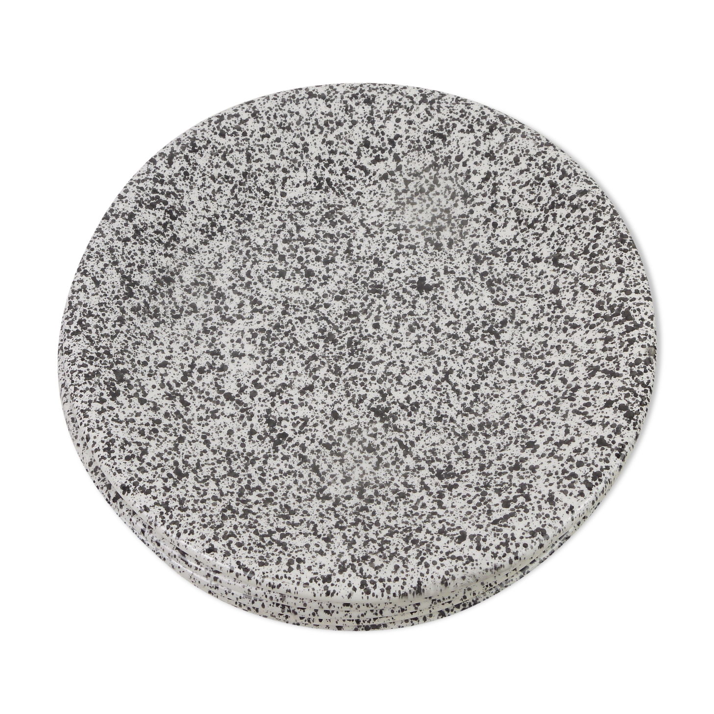 Six Ceramica Dalia dessert plates