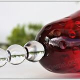 Set of 6 wine glasses from the Rhine Roemer St Louis Crystal model Bubbles