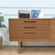 Vintage Scandinavian sideboard
