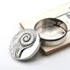 925 silver trinket dish adorned with a shell, 1950s