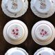 6 small paired plates Badonviller Saint Amand Luzin Digoin Sarreguemines