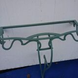 Small wrought iron console