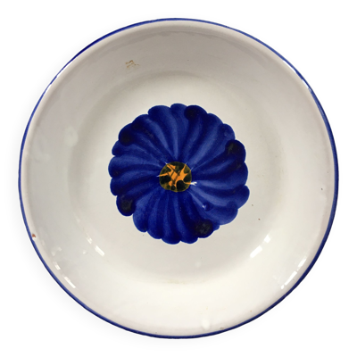 Soucoupe fleur bleue