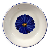 Blue flower saucer