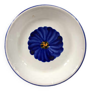 Soucoupe fleur bleue