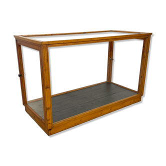 Vintage display cabinet counter