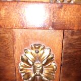 Oval side table