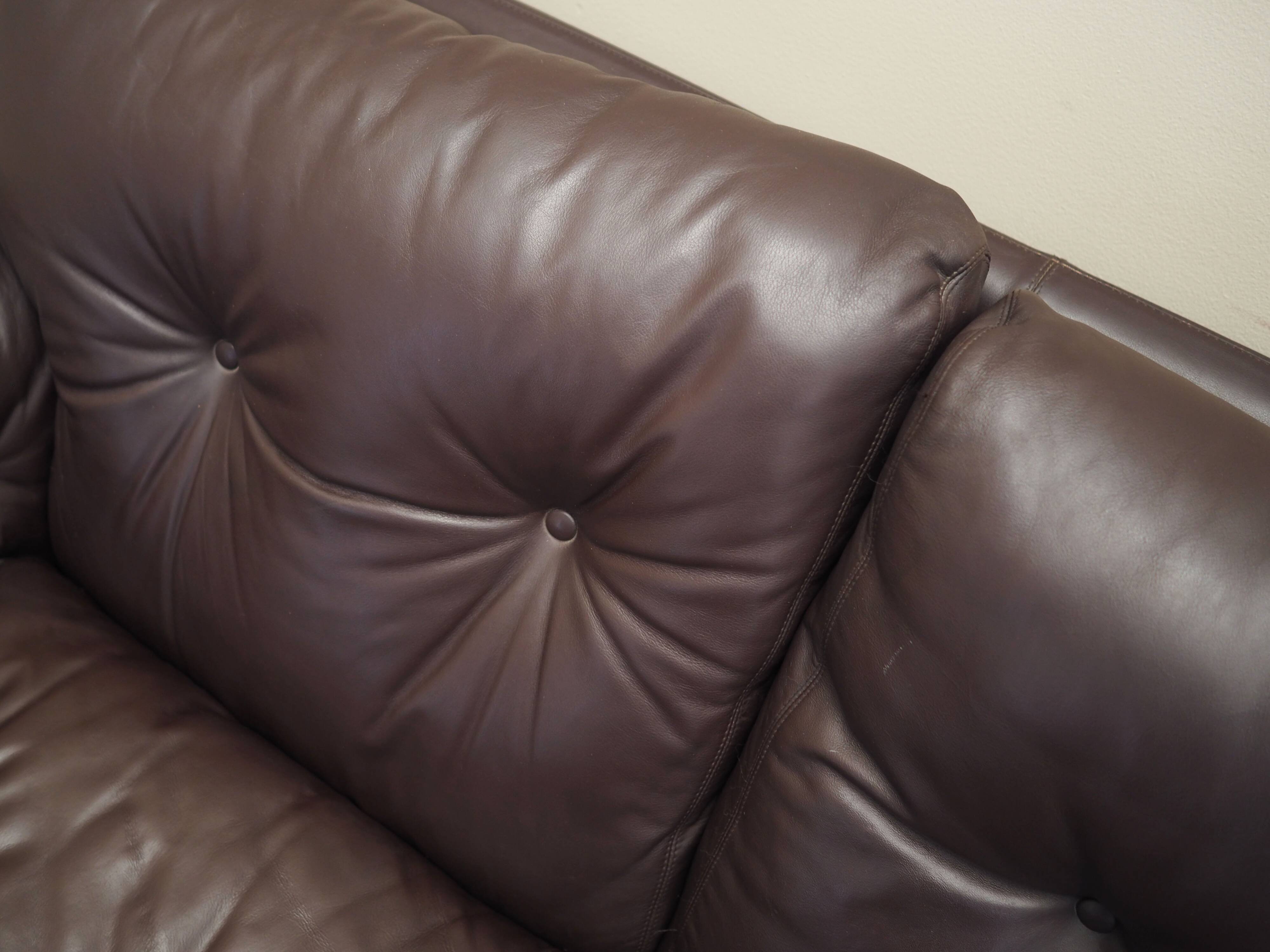 Leather living room set, Italian design, 60s, manufacturer: B&B Italia, designer: Tobia Scarpa