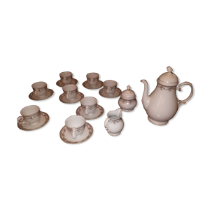 Service à café en porcelaine