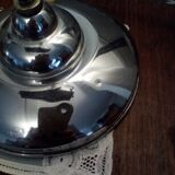 Art deco chrome metal desk lamp 30