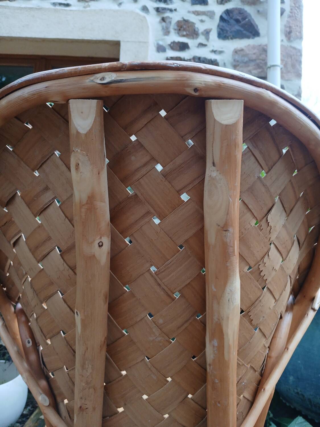 Chestnut armchair, 1960