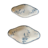 2 raviers in iron earth of Luneville theme passionflower