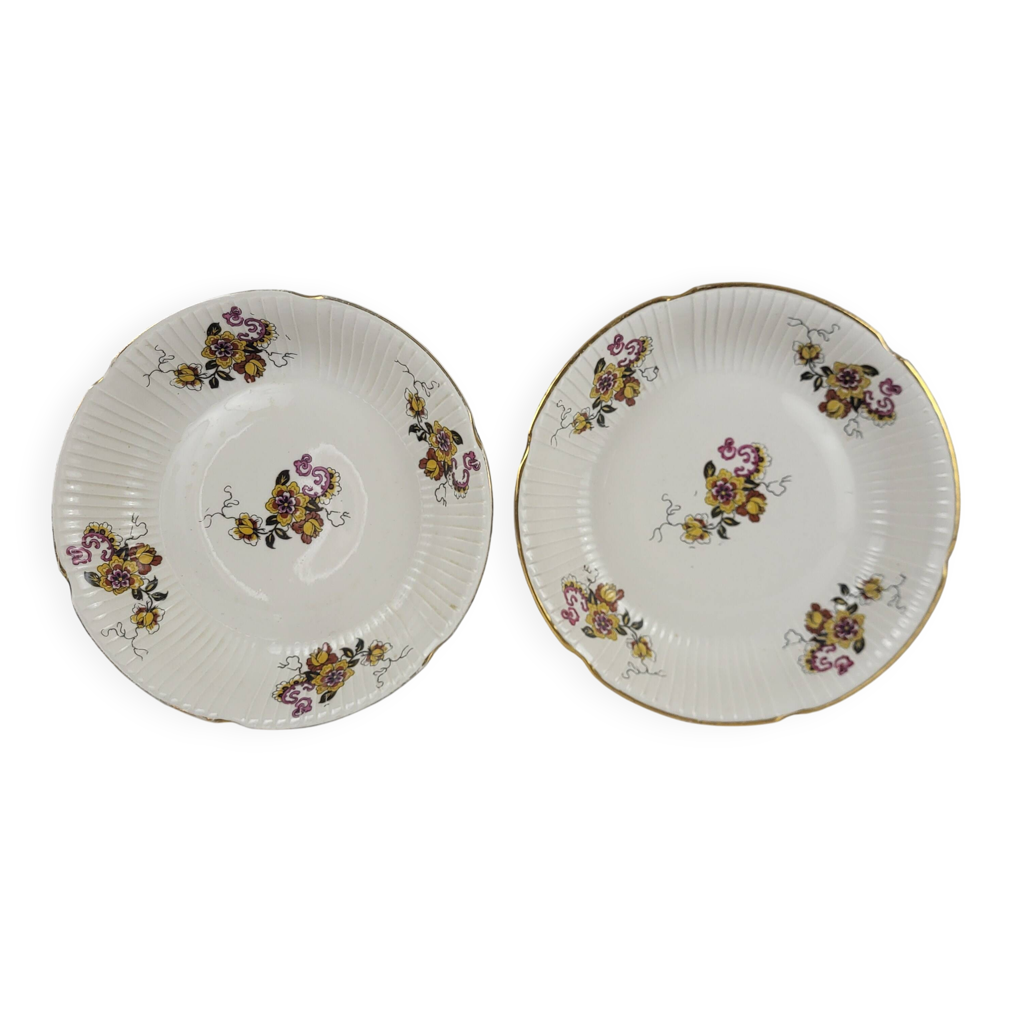 2 porcelain deep dishes