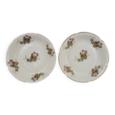 2 plats creux en porcelaine