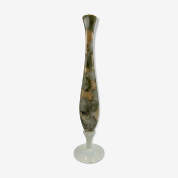 Vase soliflore en opaline