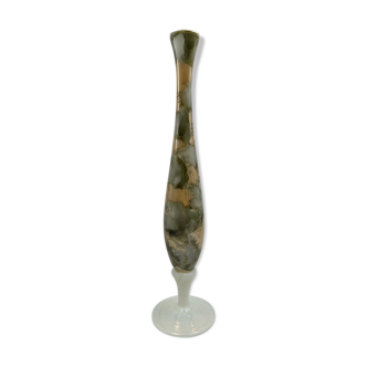 Vase soliflore en opaline