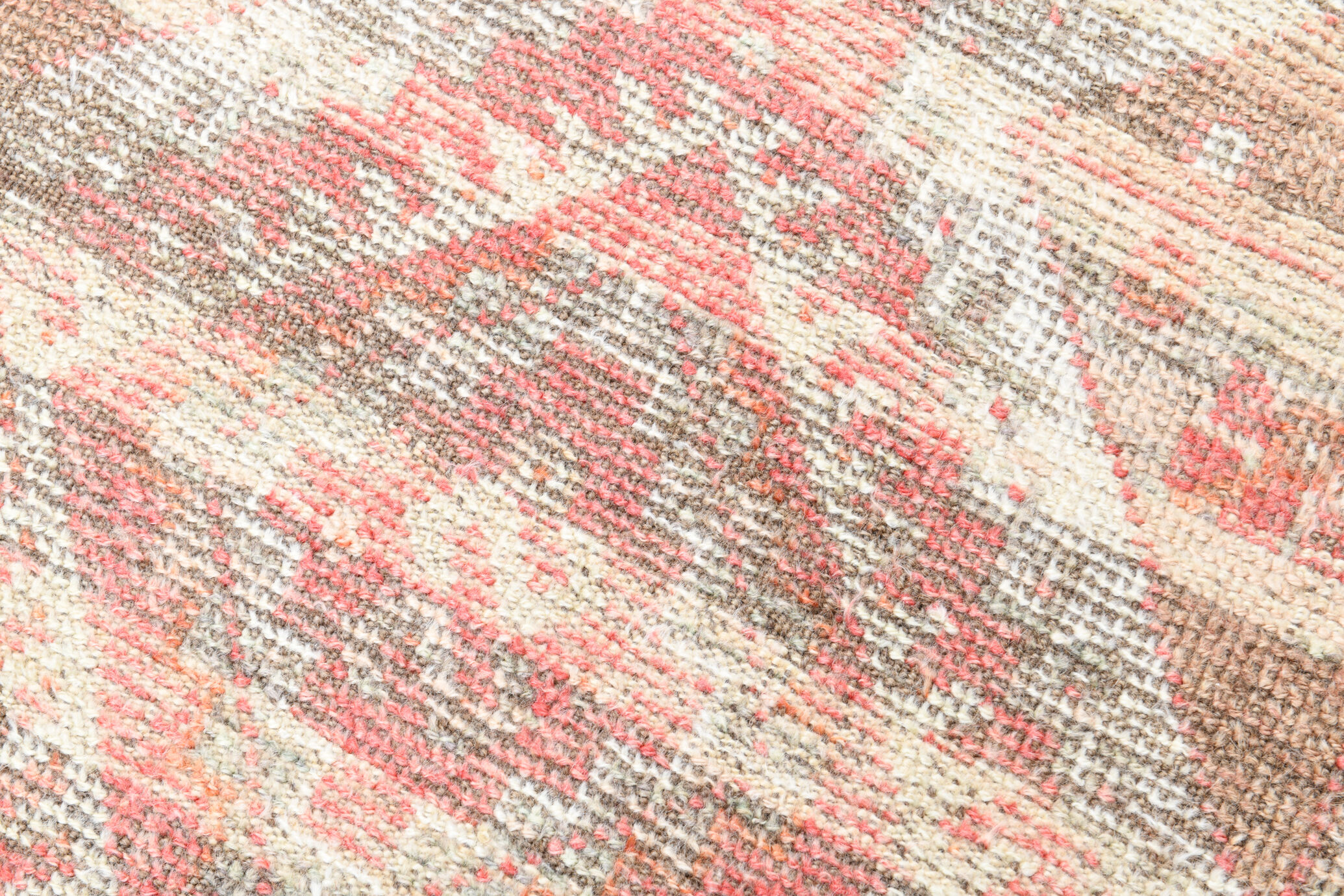 3x10 Geometric Oushak Runner Rug