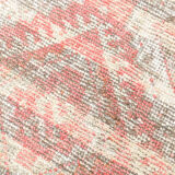 3x10 Geometric Oushak Runner Rug