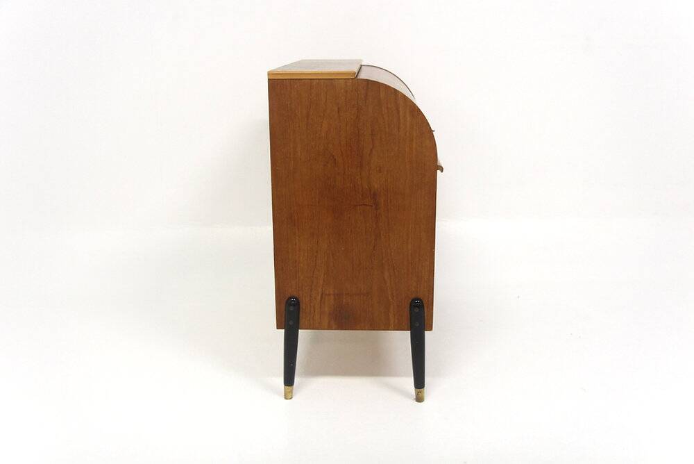 Scandinavian teak secretary, Bröderna Gustafssons, Sweden, 1950