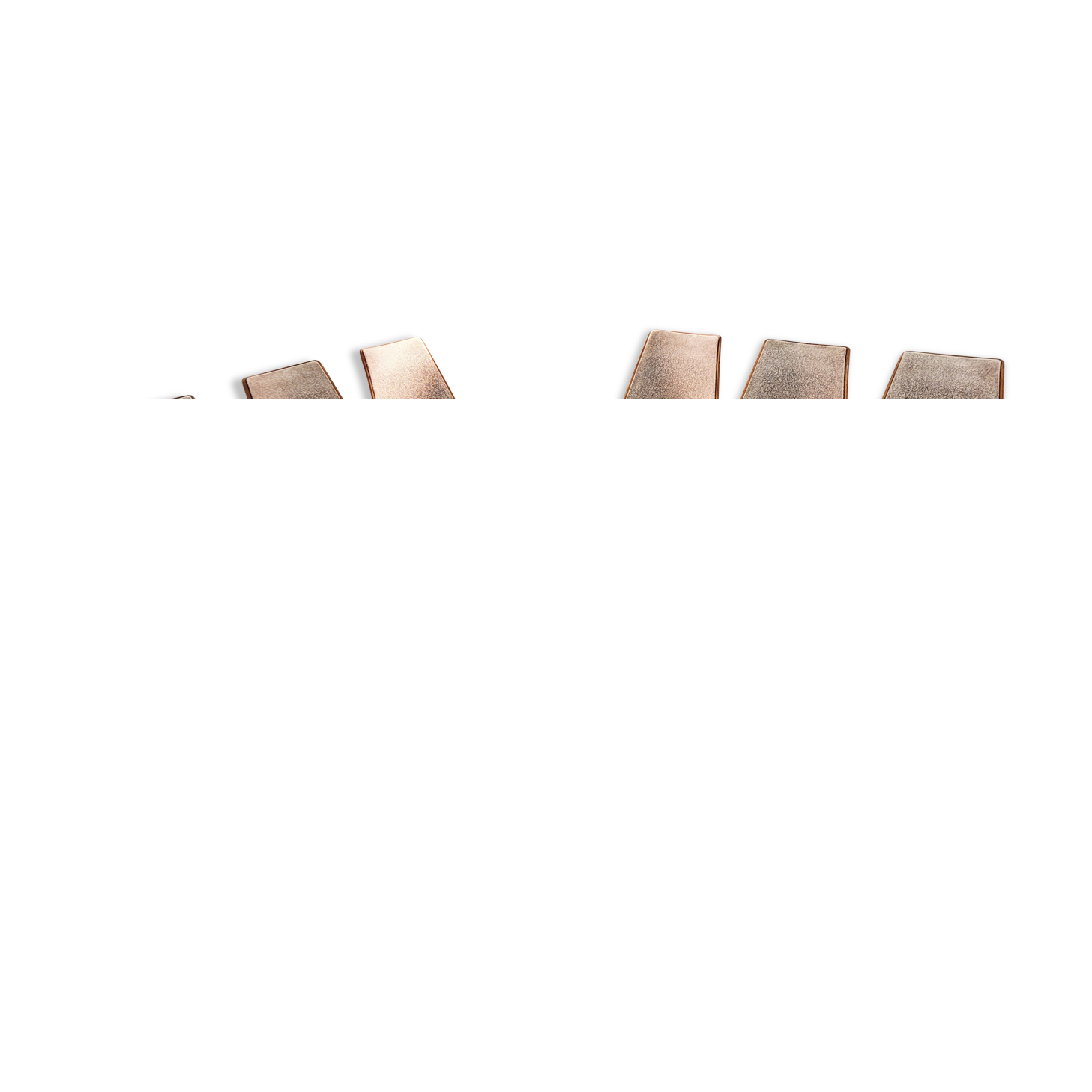 Set of six Scandinavian wooden chairs