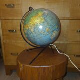 Vintage globe Girard Barrère 1970