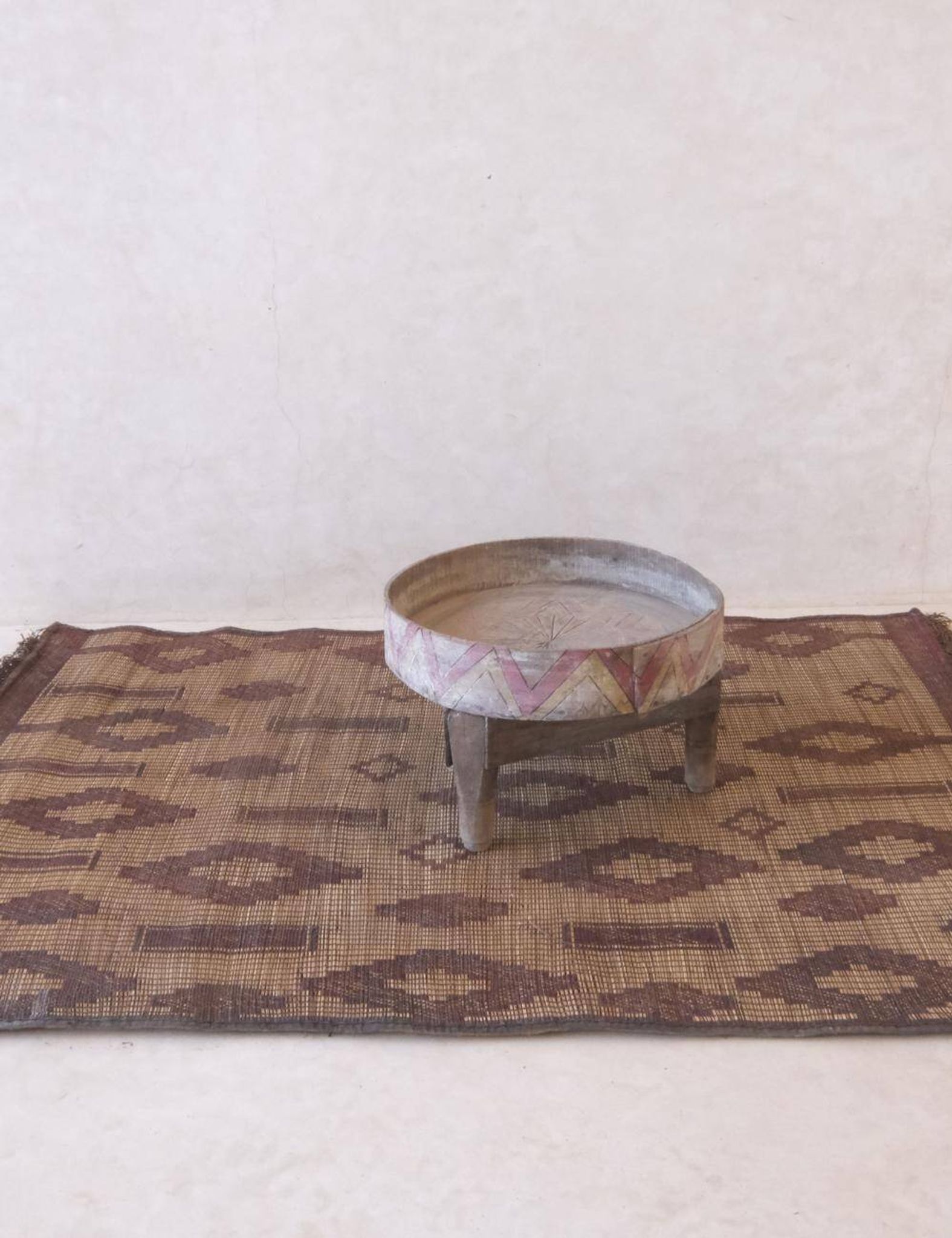 Tapis touareg mat nomad maroc 110 x 146 cm