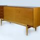 Restored Mid-Century Modern Sideboard in Mahogany and Ash. 1960s
