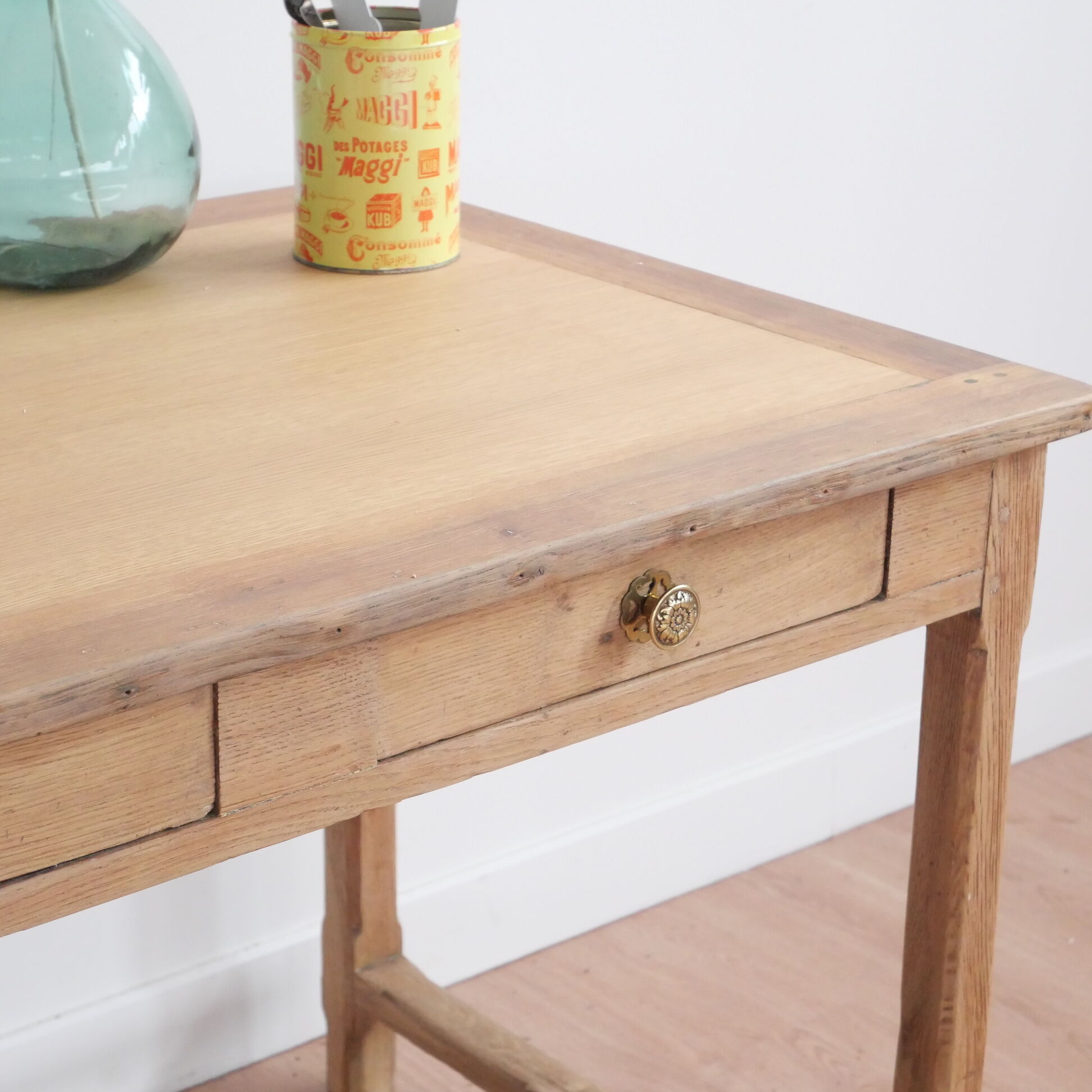 Restored oak desk