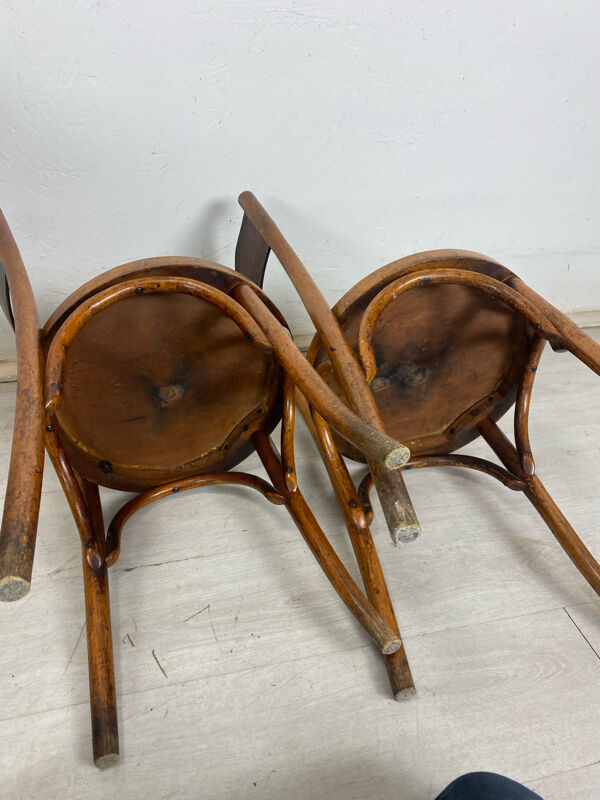 Paire de chaise bistrot