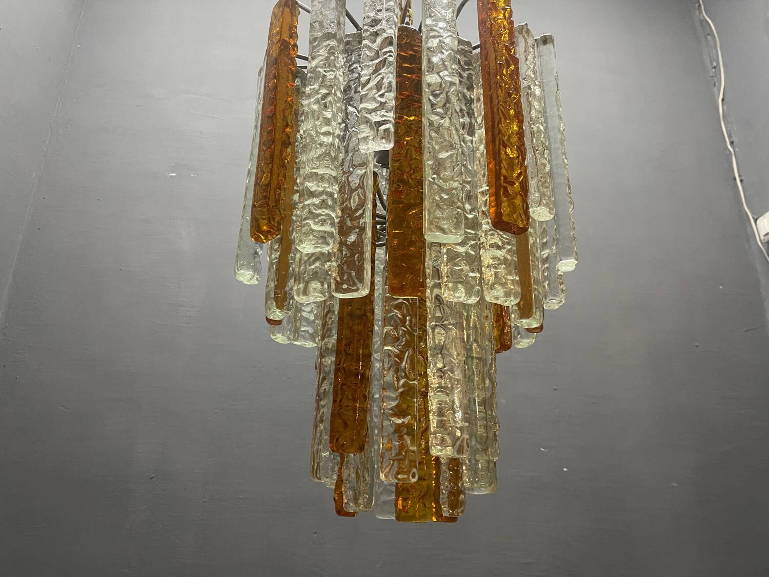 Murano Glass Chandelier by Toni Zuccheri 