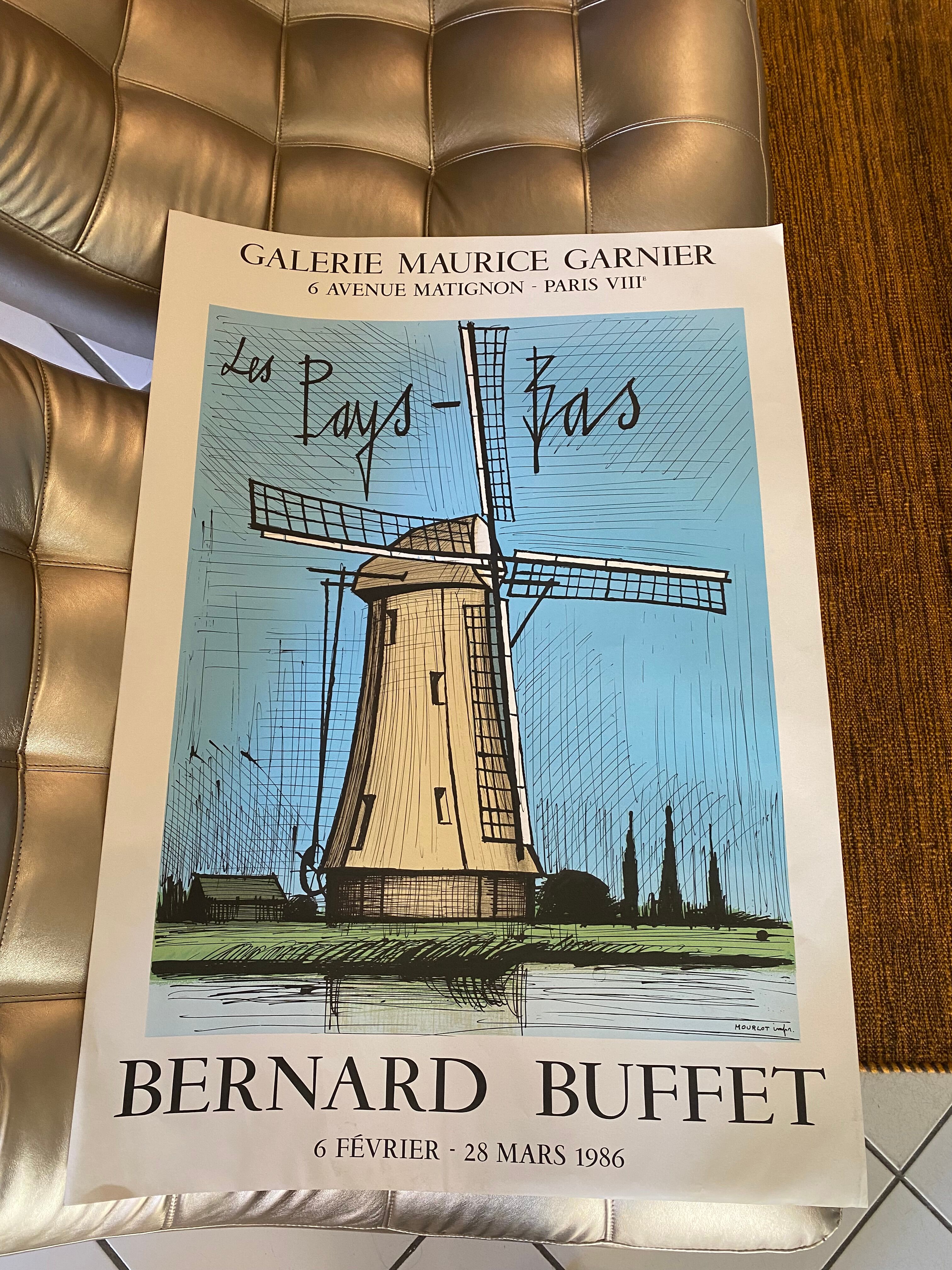 Affiche Bernard Buffet Pays-Bas