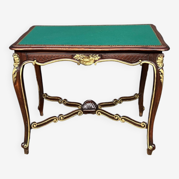Table à jeux de style Louis XV.