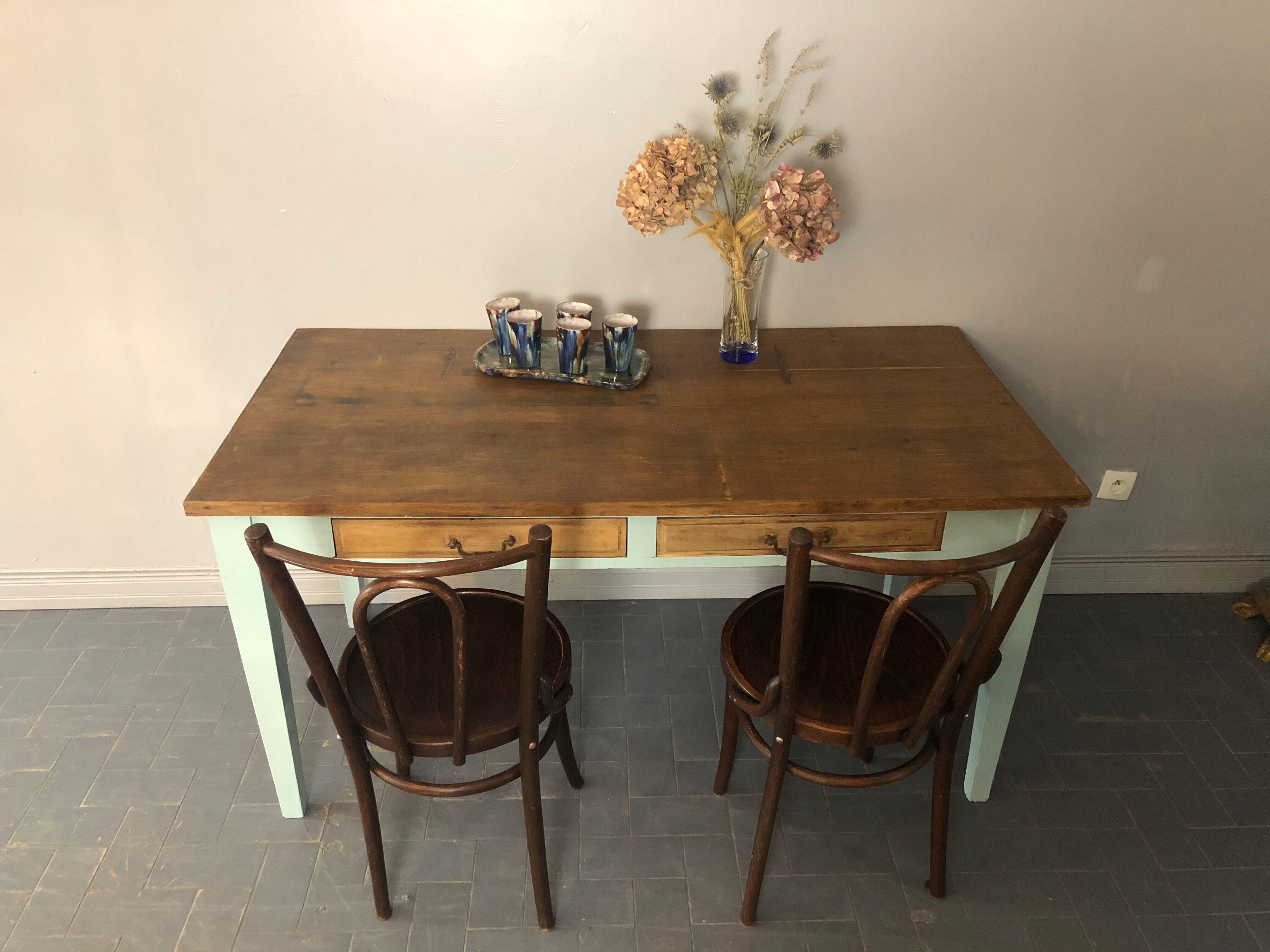 Old farm table