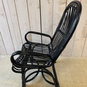 Fauteuil en bambou et rotin