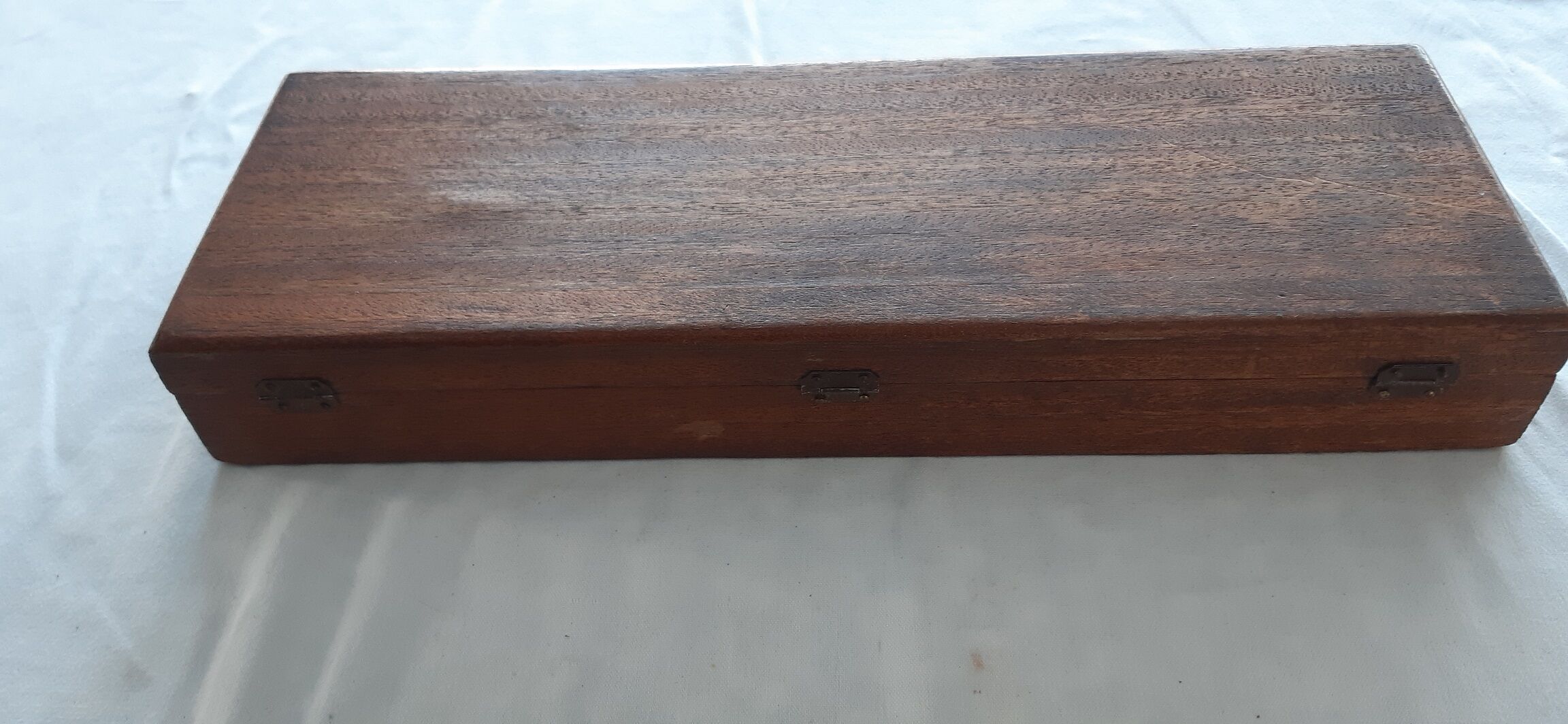 Old haberdashery and jewelry box