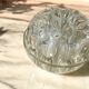 Vintage glass flower pick N4 1/2 made in France