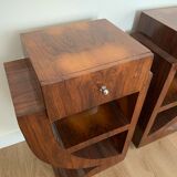 Art Deco bedside pair