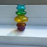 Multicolored vase
