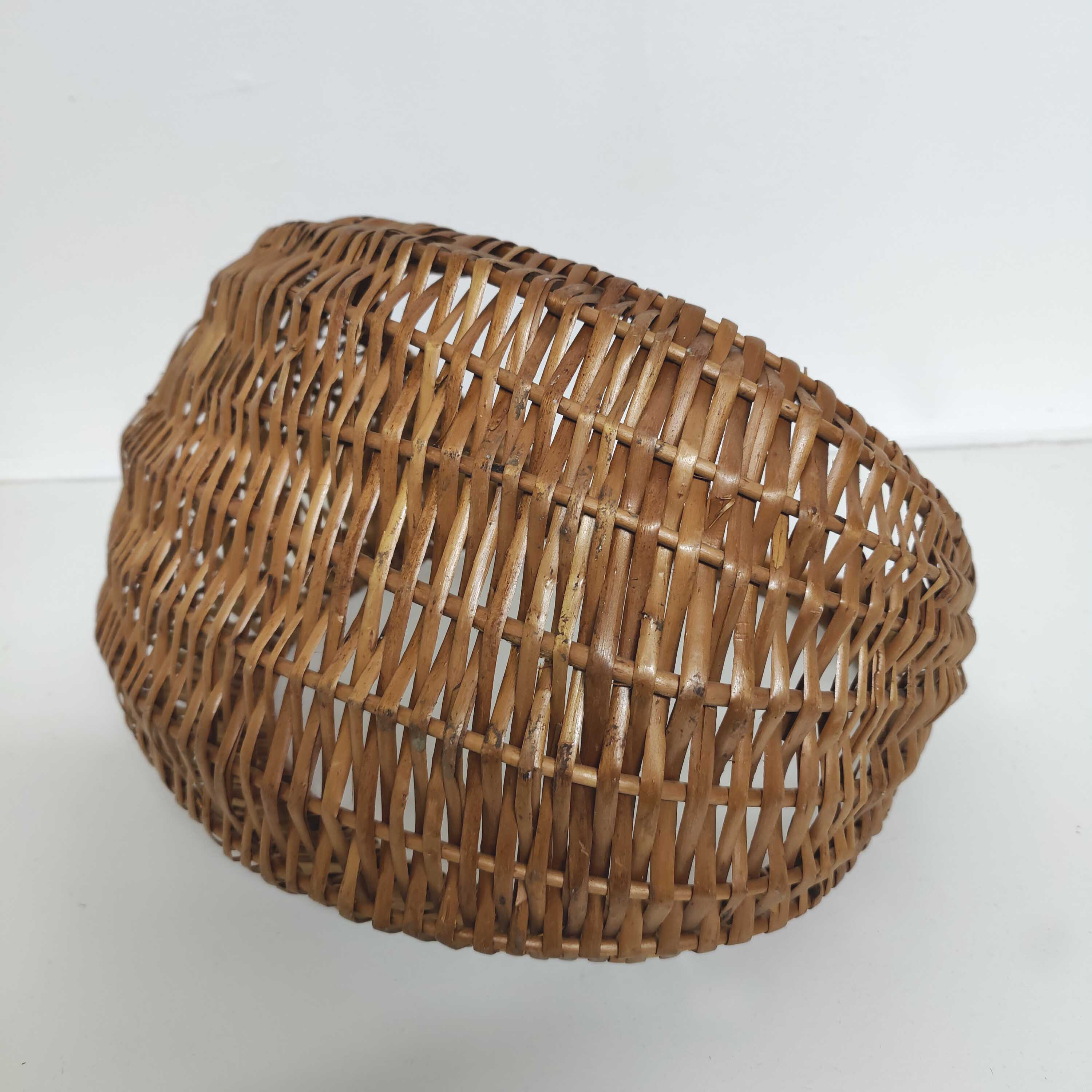 Panier gondole riviera osier 1960