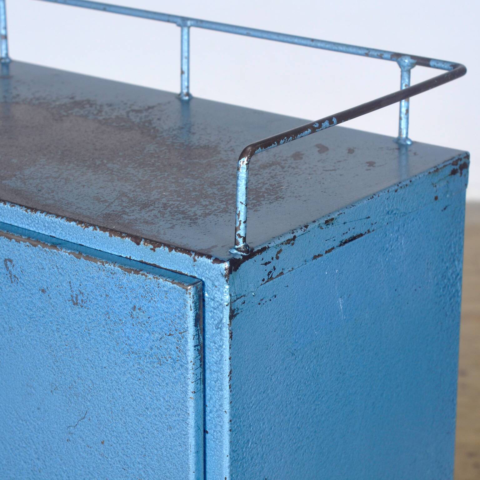 Industrial four-drawer cabinet from the 1970s