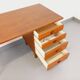 Vintage Scandinavian teak desk from the 60s