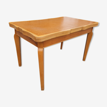 Table vintage ancienne rallonge 1950