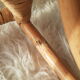 Rocking chair enfant en rotin vintage