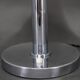 Czechoslovak Art Deco chrome table lamp with marbled glass, 1930s