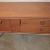 Low sideboard, vintage Scandinavian style sideboard
