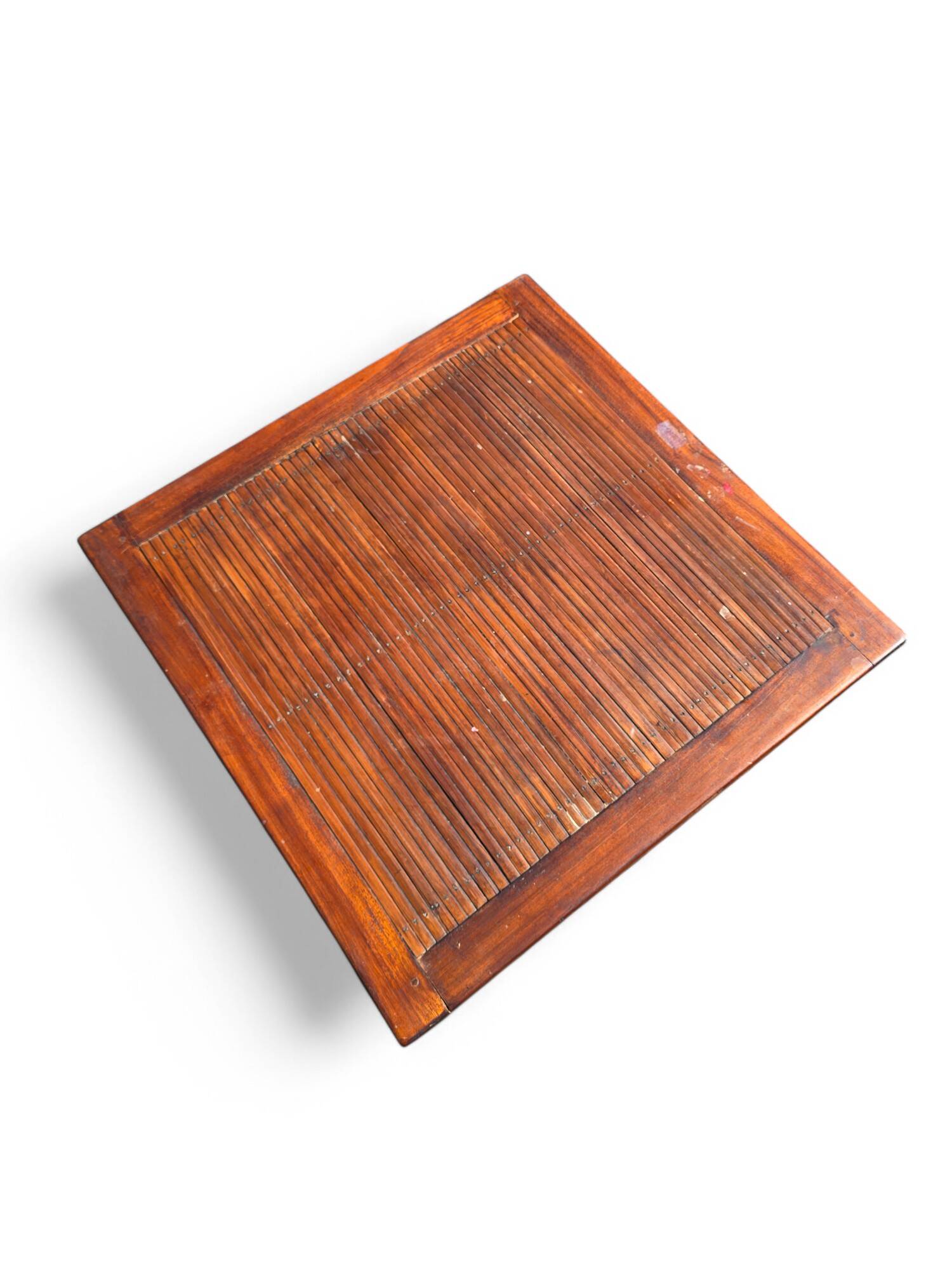 Teak and Bamboo Coffee Table