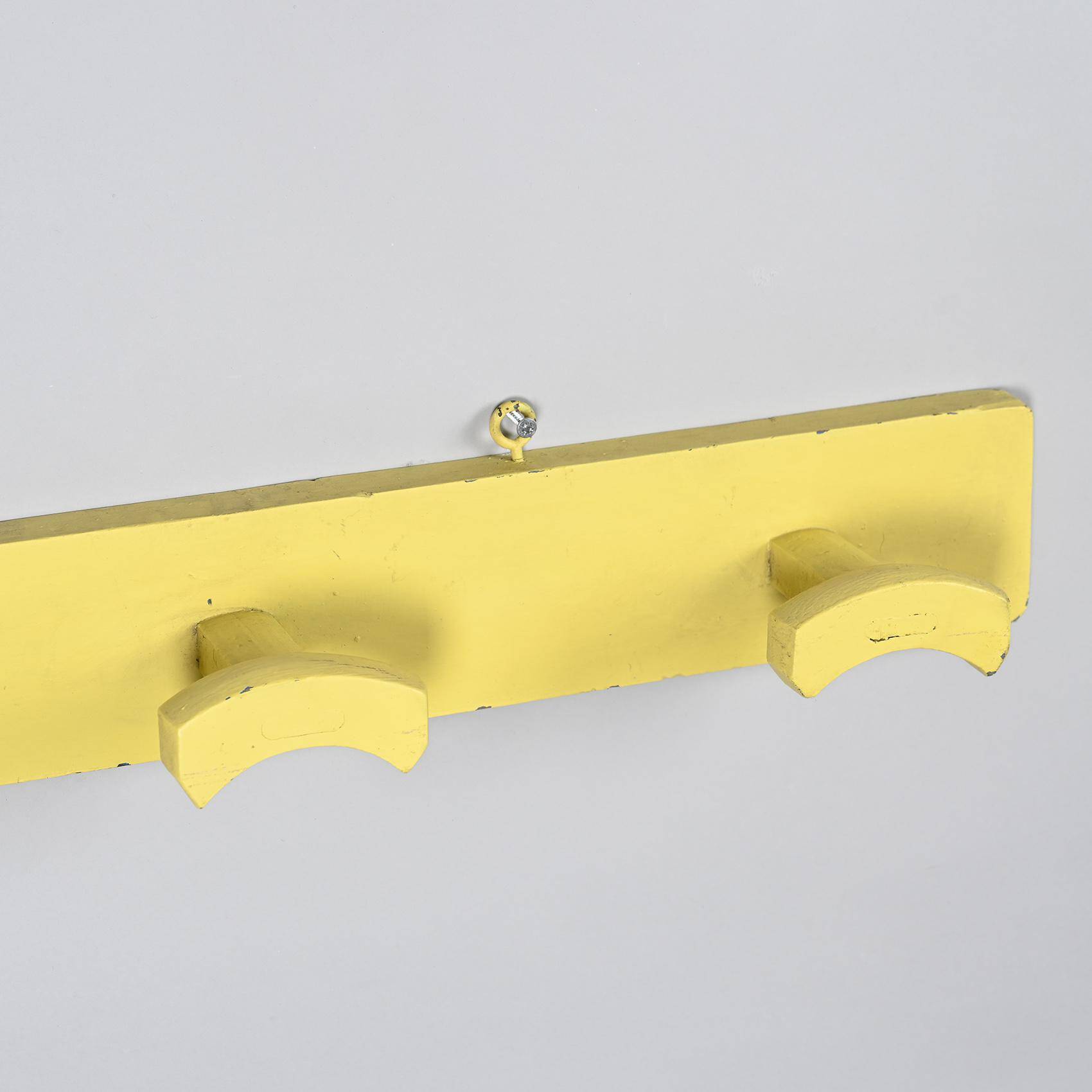 Wall coat rack from the Radiant City, circa 1952