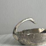 Saucière cygne en métal
