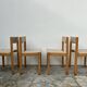 Set of 4 vintage chairs